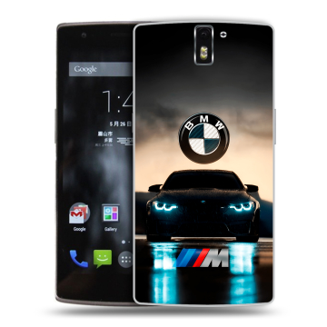 Силиконовый чехол на OnePlus One с принтом БМВ BMW