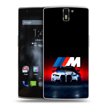 Силиконовый чехол на OnePlus One с принтом БМВ BMW