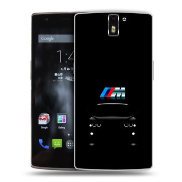 Силиконовый чехол на OnePlus One с принтом БМВ BMW