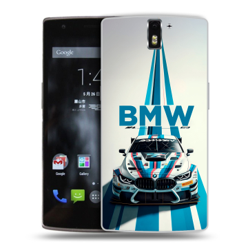 Силиконовый чехол на OnePlus One с принтом БМВ BMW