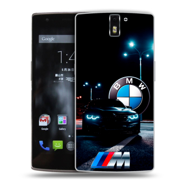 Силиконовый чехол на OnePlus One с принтом БМВ BMW