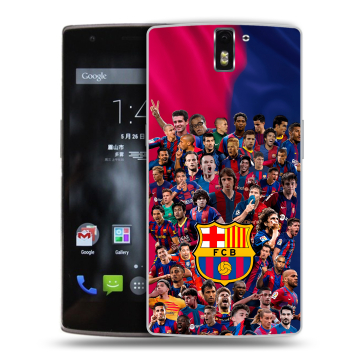 Силиконовый чехол на OnePlus One с принтом Барселона Barcelona Силиконовый чехол на OnePlus One с принтом Барселона Barcelona