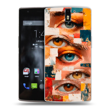 Силиконовый чехол на OnePlus One с принтом Модный принт