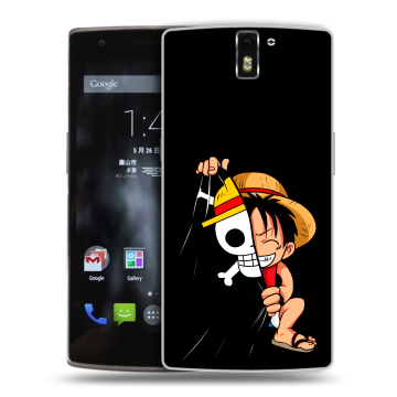 Силиконовый чехол на OnePlus One с принтом One Piece Ван Пис Силиконовый чехол на OnePlus One с принтом One Piece Ван Пис