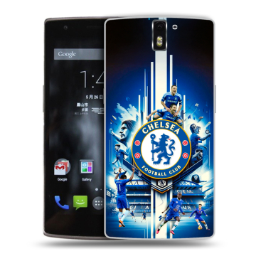 Силиконовый чехол на OnePlus One с принтом Chelsea Челси Силиконовый чехол на OnePlus One с принтом Chelsea Челси