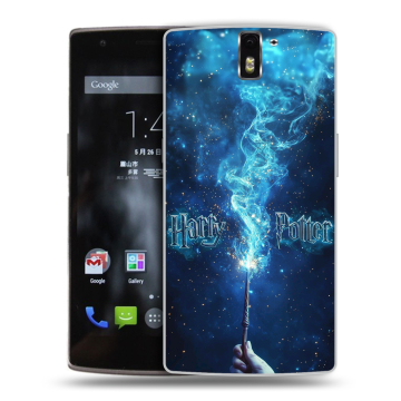 Силиконовый чехол на OnePlus One с принтом Harry Potter Гарри Поттер