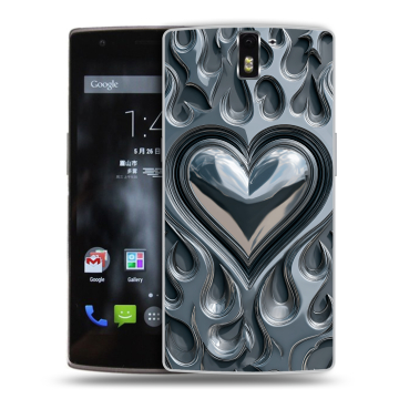 Силиконовый чехол на OnePlus One с принтом Y2K