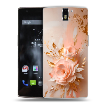 Силиконовый чехол на OnePlus One с принтом женский Силиконовый чехол на OnePlus One с принтом женский