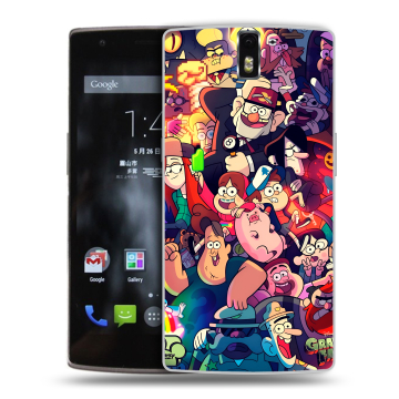 Силиконовый чехол на OnePlus One с принтом Gravity Falls Гравити Фолз