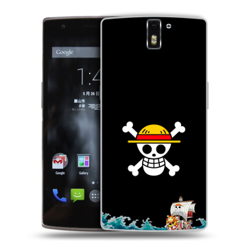 Силиконовый чехол на OnePlus One с принтом One Piece Ван Пис