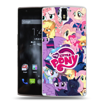 Силиконовый чехол на OnePlus One с принтом My little pony Дружба чудо Силиконовый чехол на OnePlus One с принтом My little pony Дружба чудо