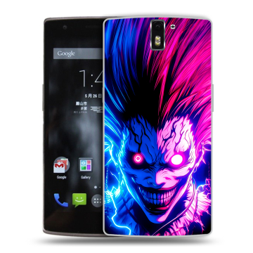 Силиконовый чехол на OnePlus One с принтом Death note Тетрадь смерти Силиконовый чехол на OnePlus One с принтом Death note Тетрадь смерти