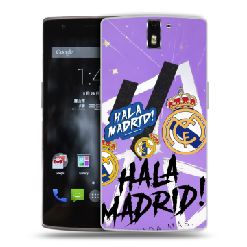 Силиконовый чехол на OnePlus One с принтом Real Madrid Реал Мадрид