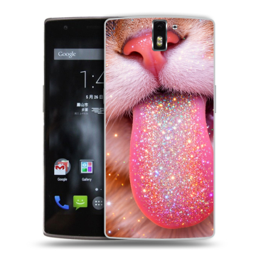 Силиконовый чехол на OnePlus One с принтом для девочек