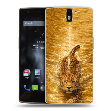 Силиконовый чехол на OnePlus One с принтом женский