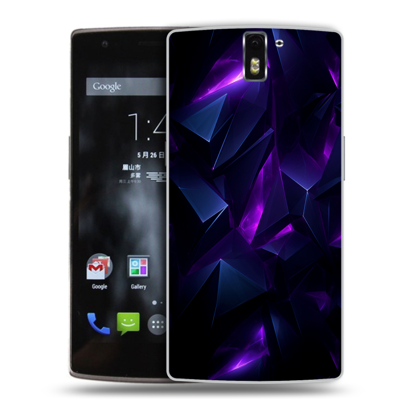 Силиконовый чехол на OnePlus One с принтом Абстракиция Силиконовый чехол на OnePlus One с принтом Абстракиция