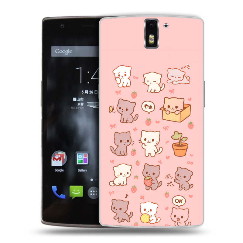 Силиконовый чехол на OnePlus One с принтом Hello Kitty Хелоу Кити Силиконовый чехол на OnePlus One с принтом Hello Kitty Хелоу Кити