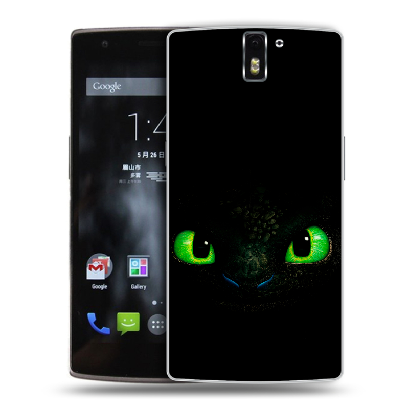 Силиконовый чехол на OnePlus One с принтом Как приручить дракона Силиконовый чехол на OnePlus One с принтом Как приручить дракона