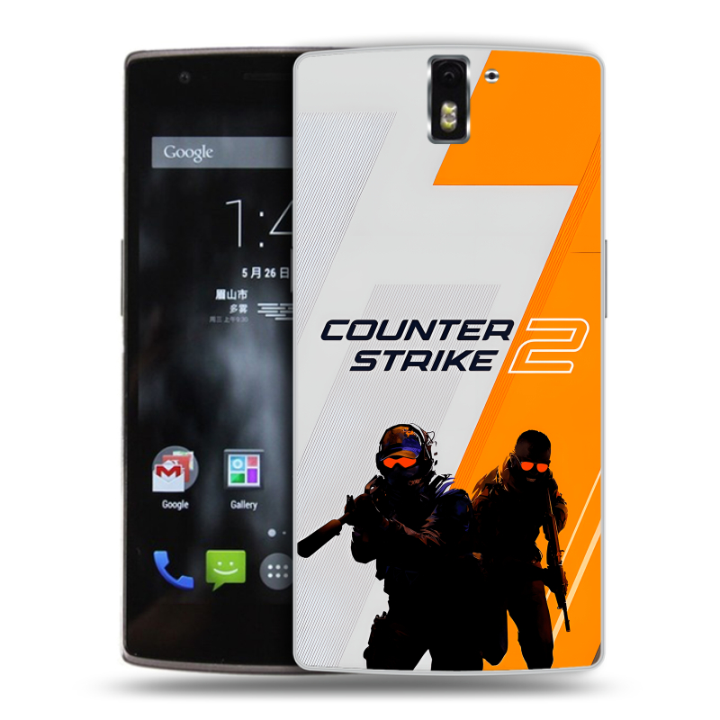 Силиконовый чехол на OnePlus One с принтом Counter Strike Силиконовый чехол на OnePlus One с принтом Counter Strike