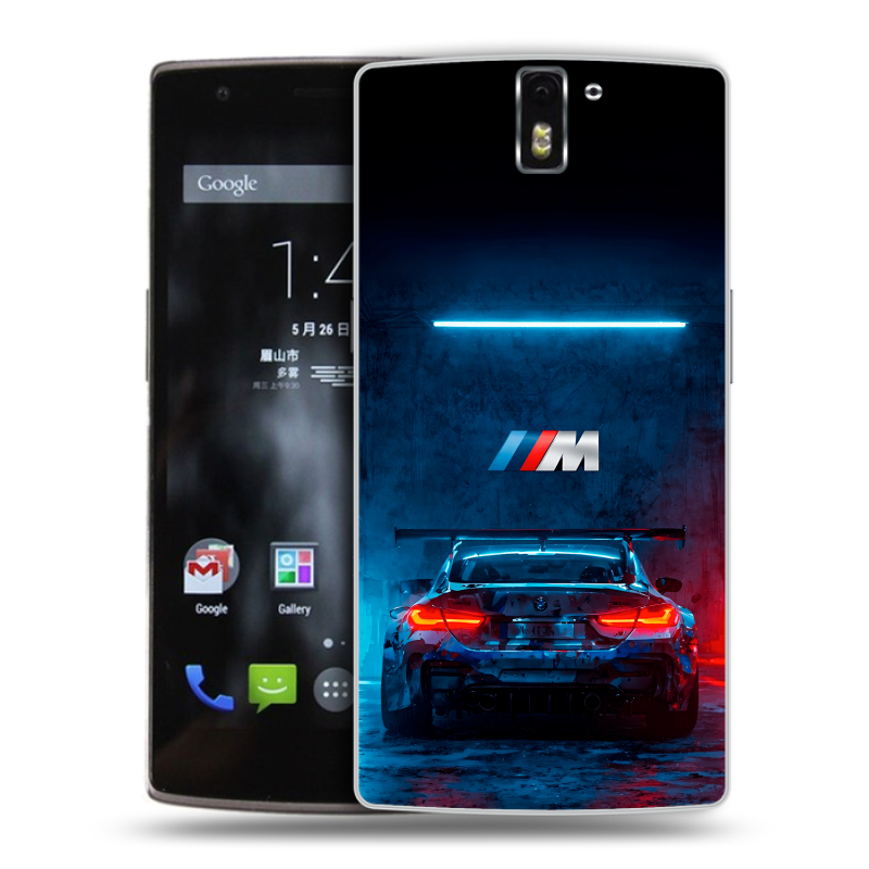 Силиконовый чехол на OnePlus One с принтом BMW БМВ Силиконовый чехол на OnePlus One с принтом BMW БМВ