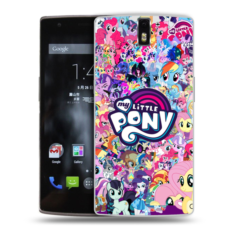 Силиконовый чехол на OnePlus One с принтом My little pony Дружба чудо Силиконовый чехол на OnePlus One с принтом My little pony Дружба чудо