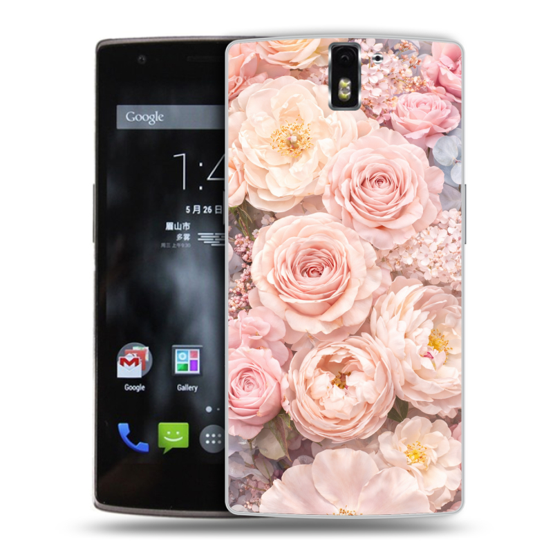 Силиконовый чехол на OnePlus One с принтом женский Силиконовый чехол на OnePlus One с принтом женский