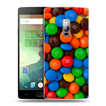 Пластиковый чехол на OnePlus 2 с принтом Конфеты Пластиковый чехол на OnePlus 2 с принтом Конфеты