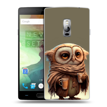 Пластиковый чехол на OnePlus 2 с принтом Сова Пластиковый чехол на OnePlus 2 с принтом Сова