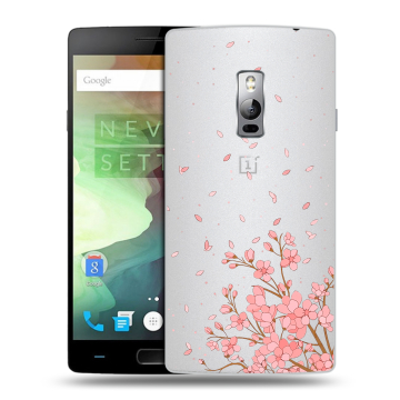 Пластиковый чехол на OnePlus 2 с принтом Ветка сакуры Пластиковый чехол на OnePlus 2 с принтом Ветка сакуры