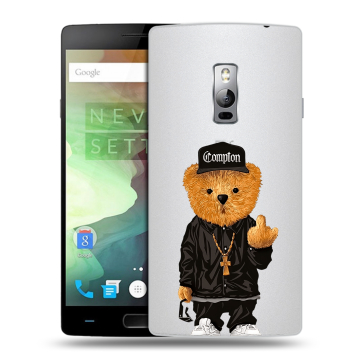 Пластиковый чехол на OnePlus 2 с принтом Мишка Пластиковый чехол на OnePlus 2 с принтом Мишка