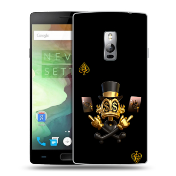 Пластиковый чехол на OnePlus 2 с принтом Золотой скрудж макдак