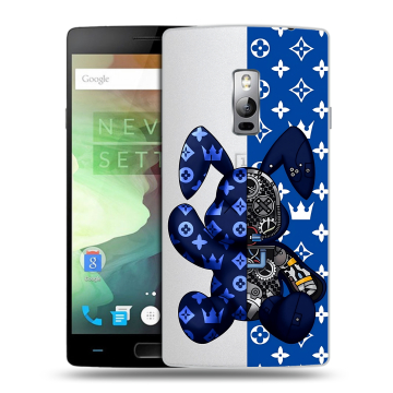 Пластиковый чехол на OnePlus 2 с принтом Луи робот Пластиковый чехол на OnePlus 2 с принтом Луи робот