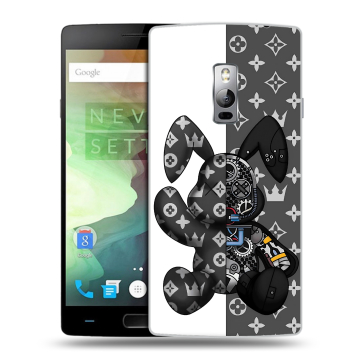 Пластиковый чехол на OnePlus 2 с принтом Луи робот Пластиковый чехол на OnePlus 2 с принтом Луи робот