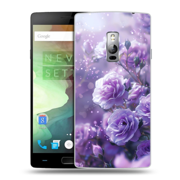 Пластиковый чехол на OnePlus 2 с принтом Розы цветы Пластиковый чехол на OnePlus 2 с принтом Розы цветы
