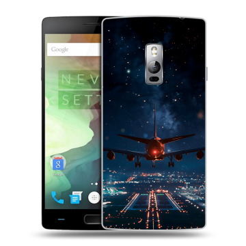 Пластиковый чехол на OnePlus 2 с принтом самолет Пластиковый чехол на OnePlus 2 с принтом самолет