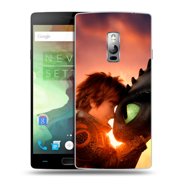 Пластиковый чехол на OnePlus 2 с принтом Как приручить дракона