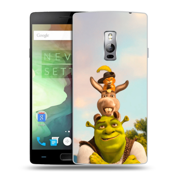 Пластиковый чехол на OnePlus 2 с принтом Шрек Shrek