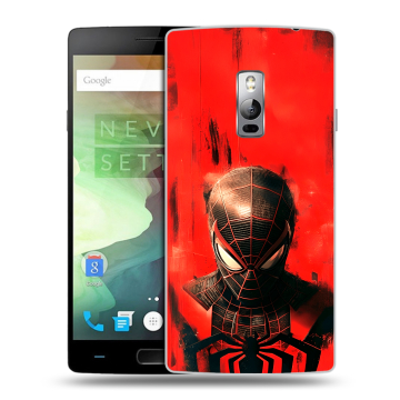 Пластиковый чехол на OnePlus 2 с принтом человек паук spiderman Пластиковый чехол на OnePlus 2 с принтом человек паук spiderman