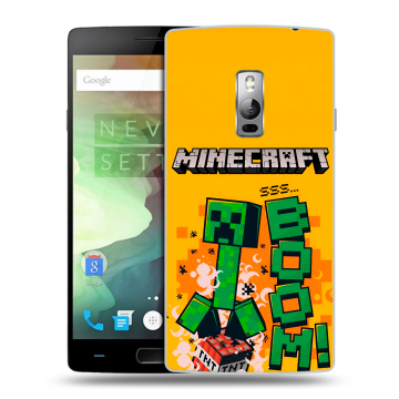 Пластиковый чехол на OnePlus 2 с принтом Майнкрафт Minecraft Пластиковый чехол на OnePlus 2 с принтом Майнкрафт Minecraft