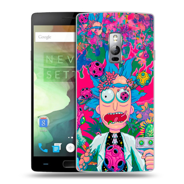 Пластиковый чехол на OnePlus 2 с принтом Рик и Морти Rick Morty Пластиковый чехол на OnePlus 2 с принтом Рик и Морти Rick Morty