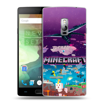 Пластиковый чехол на OnePlus 2 с принтом Майнкрафт Minecraft Пластиковый чехол на OnePlus 2 с принтом Майнкрафт Minecraft