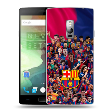 Пластиковый чехол на OnePlus 2 с принтом Барселона Barcelona