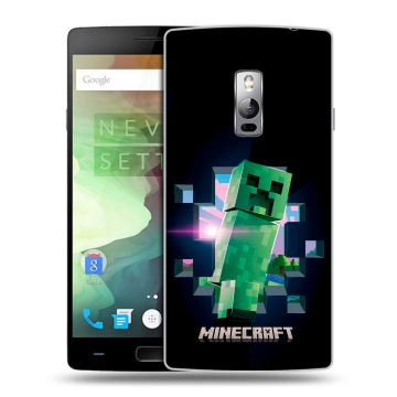 Пластиковый чехол на OnePlus 2 с принтом Майнкрафт Minecraft Пластиковый чехол на OnePlus 2 с принтом Майнкрафт Minecraft