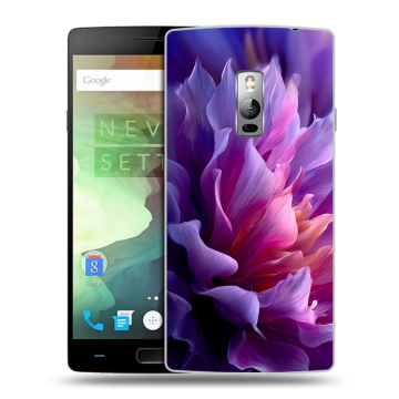 Пластиковый чехол на OnePlus 2 с принтом женский цветы Пластиковый чехол на OnePlus 2 с принтом женский цветы
