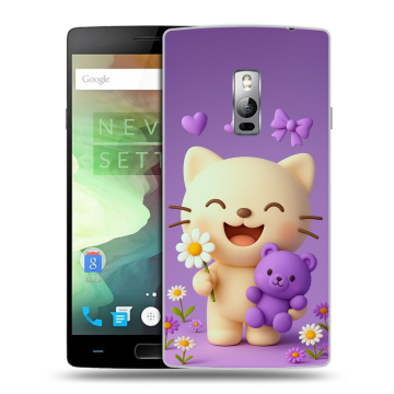 Пластиковый чехол на OnePlus 2 с принтом для девочек Пластиковый чехол на OnePlus 2 с принтом для девочек