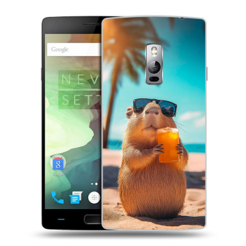 Пластиковый чехол на OnePlus 2 с принтом Капибара
