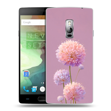 Пластиковый чехол на OnePlus 2 с принтом Цветы