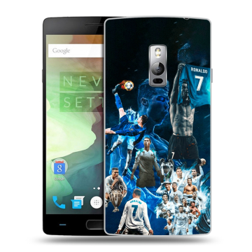 Пластиковый чехол на OnePlus 2 с принтом Реал Роналдо Пластиковый чехол на OnePlus 2 с принтом Реал Роналдо