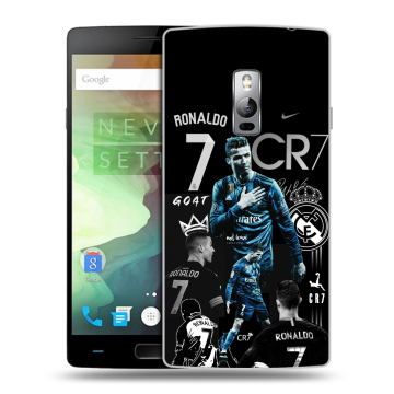 Пластиковый чехол на OnePlus 2 с принтом Реал Роналдо
