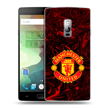 Пластиковый чехол на OnePlus 2 с принтом Manchester United